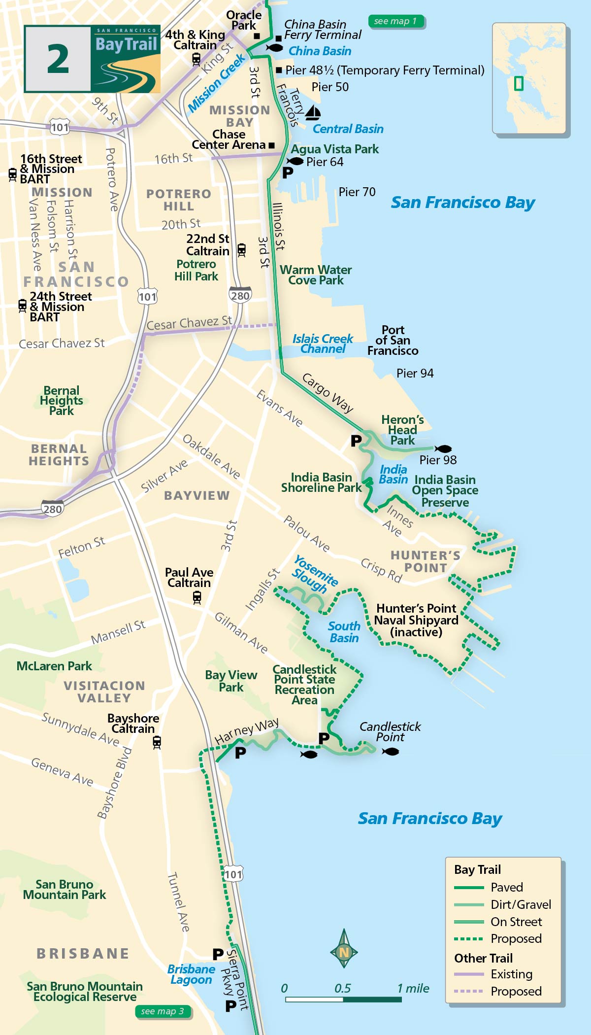 Bay Trail map 2
