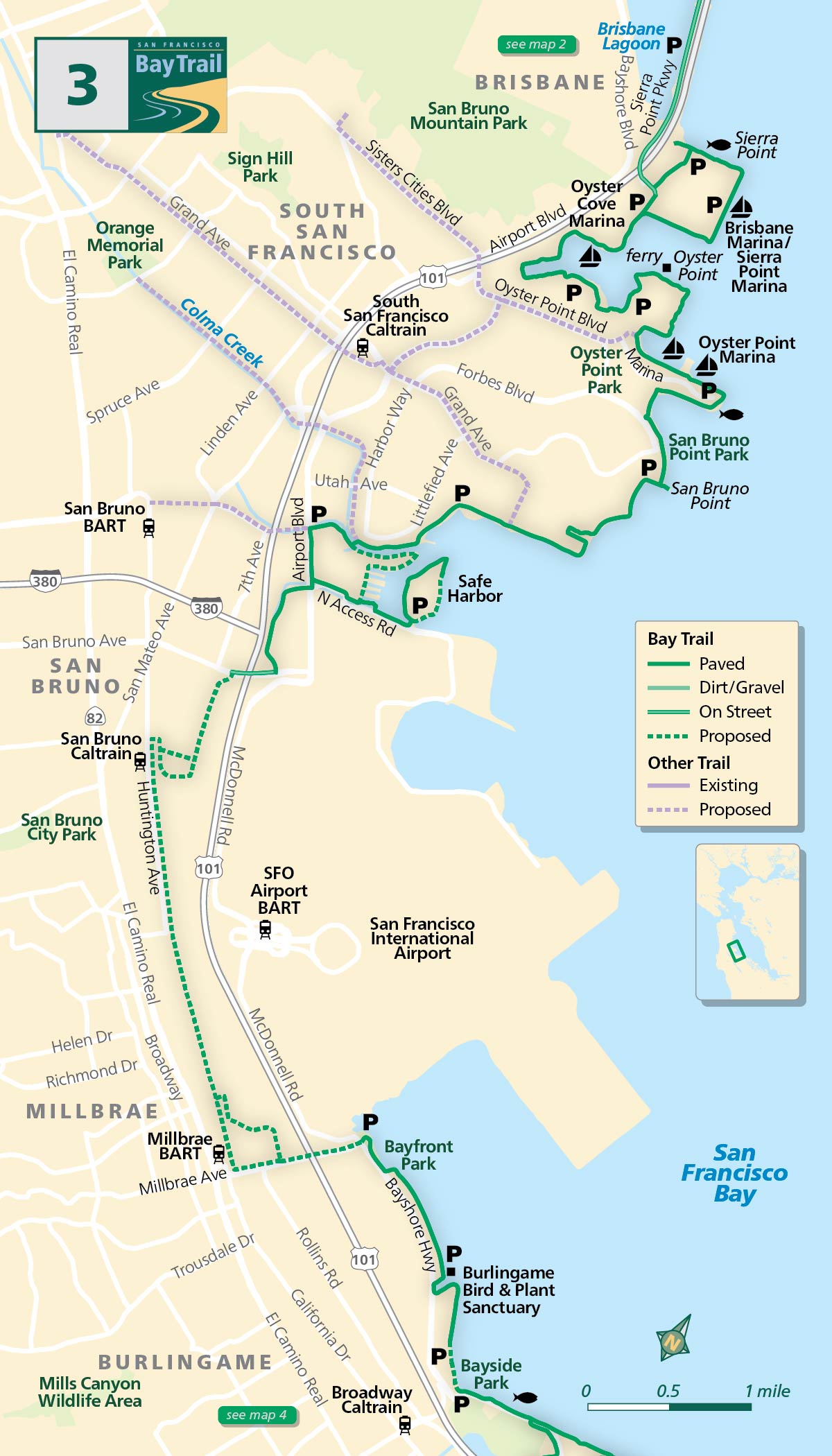 Bay Trail map 3