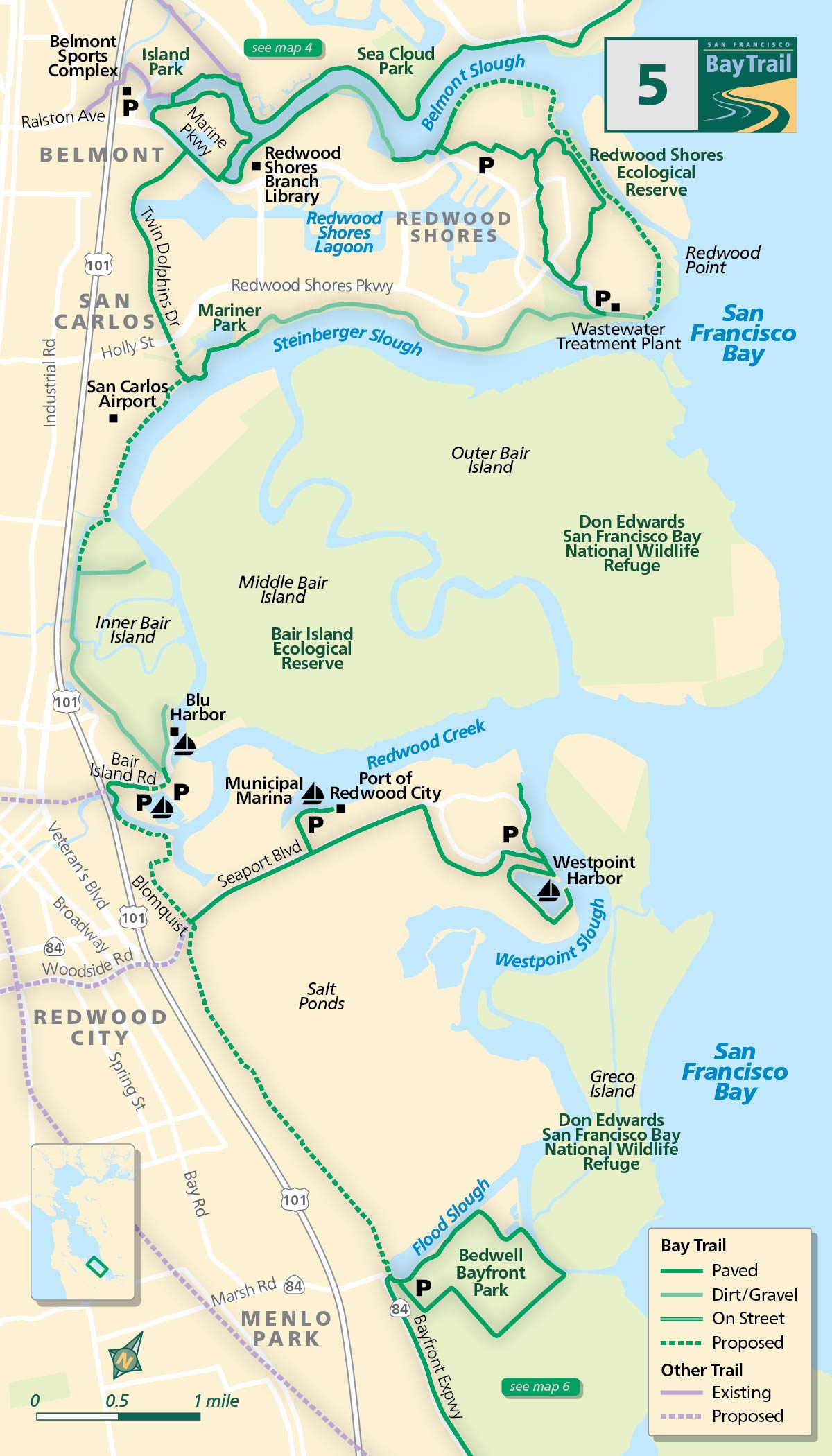 Bay Trail map 5