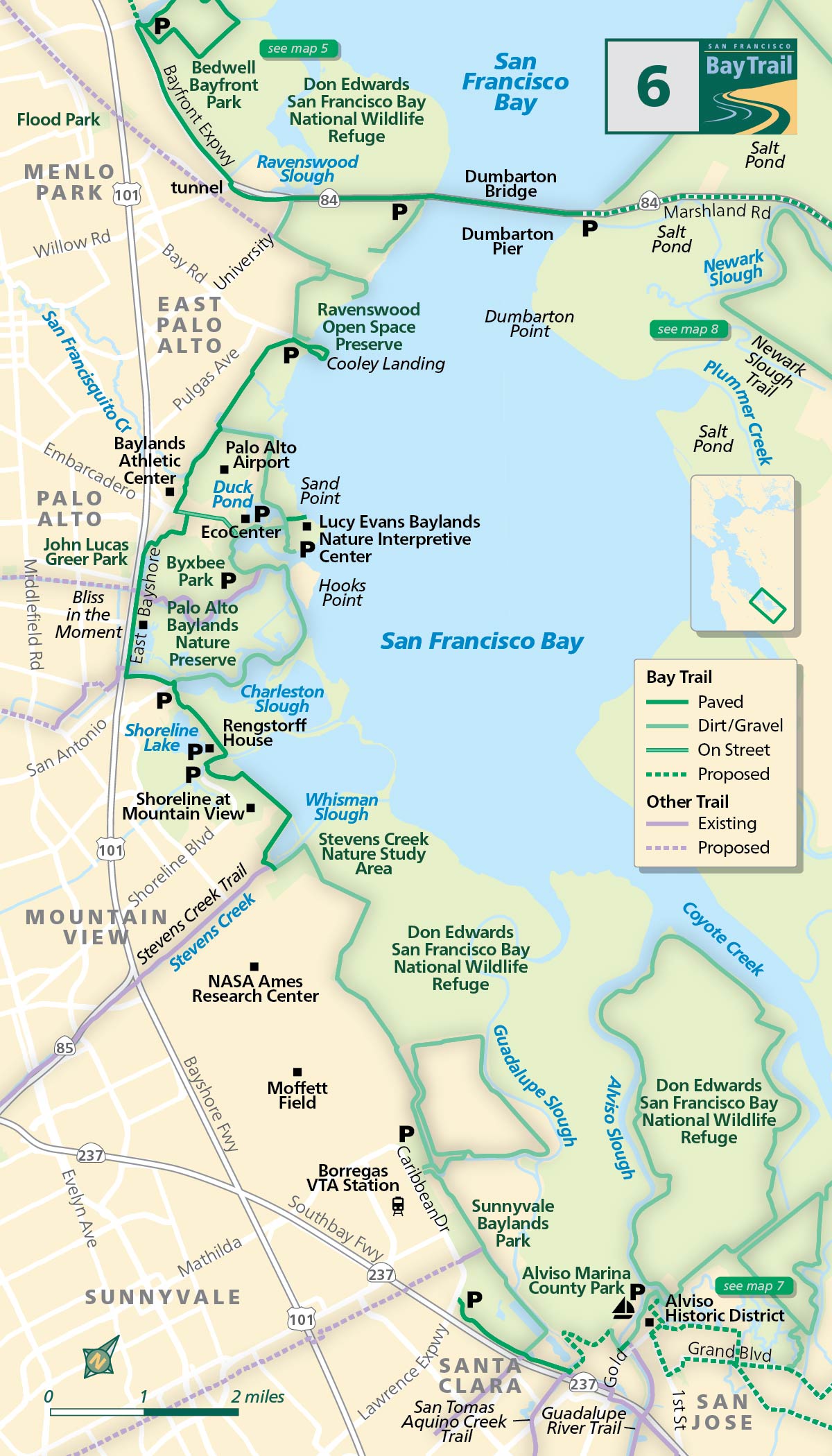 Bay Trail map 6