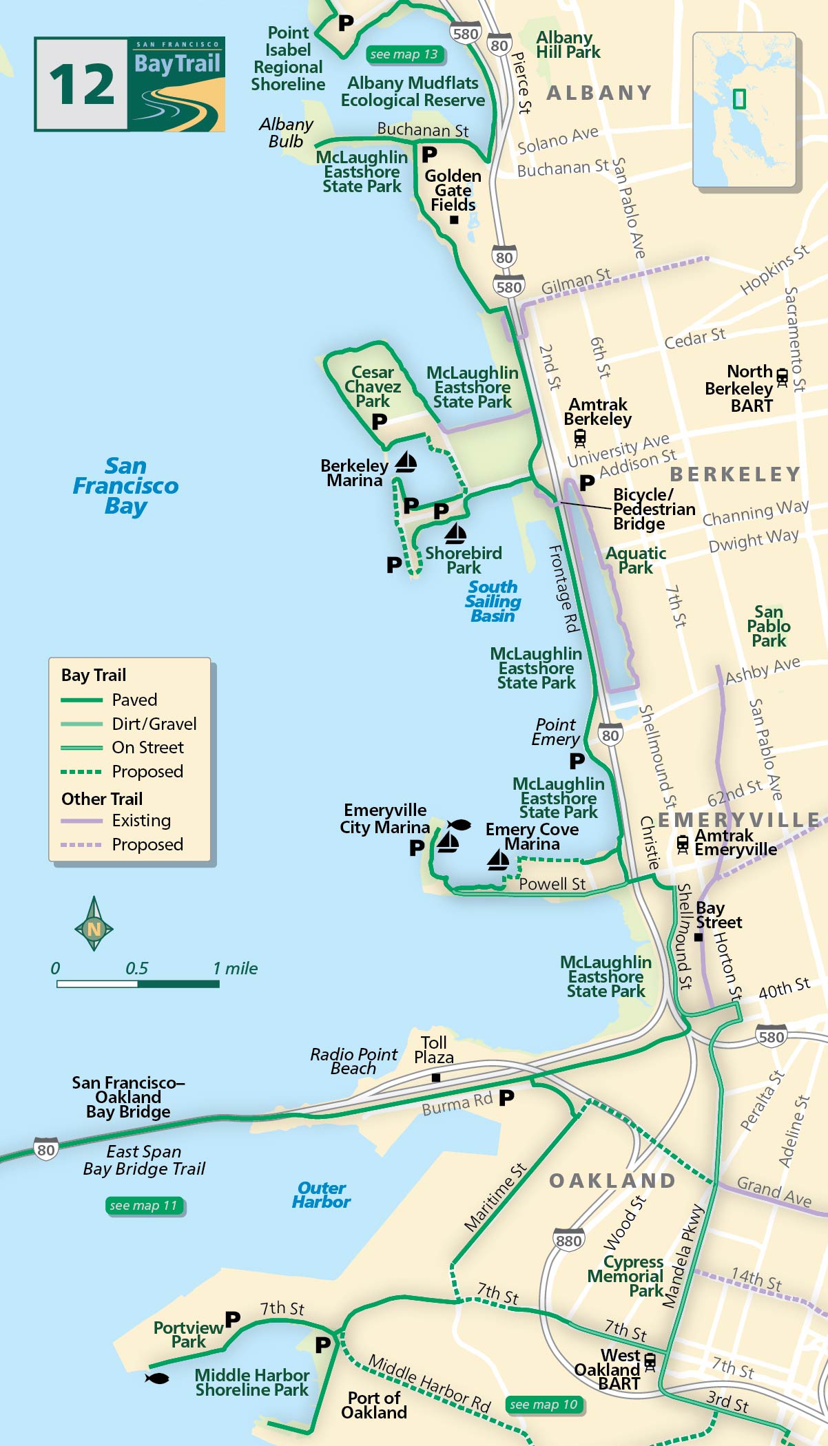 Bay Trail map 12