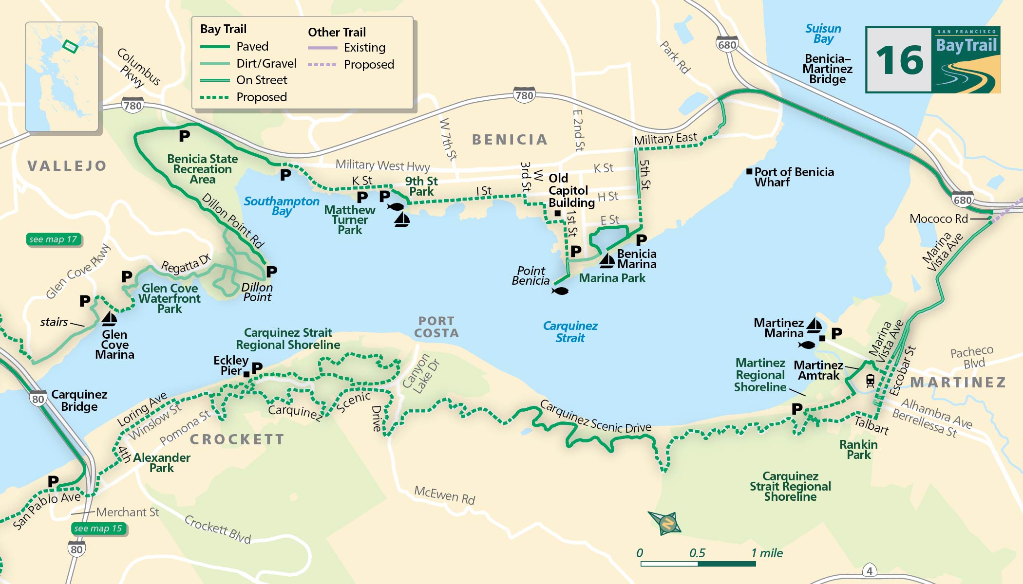 Bay Trail map 16