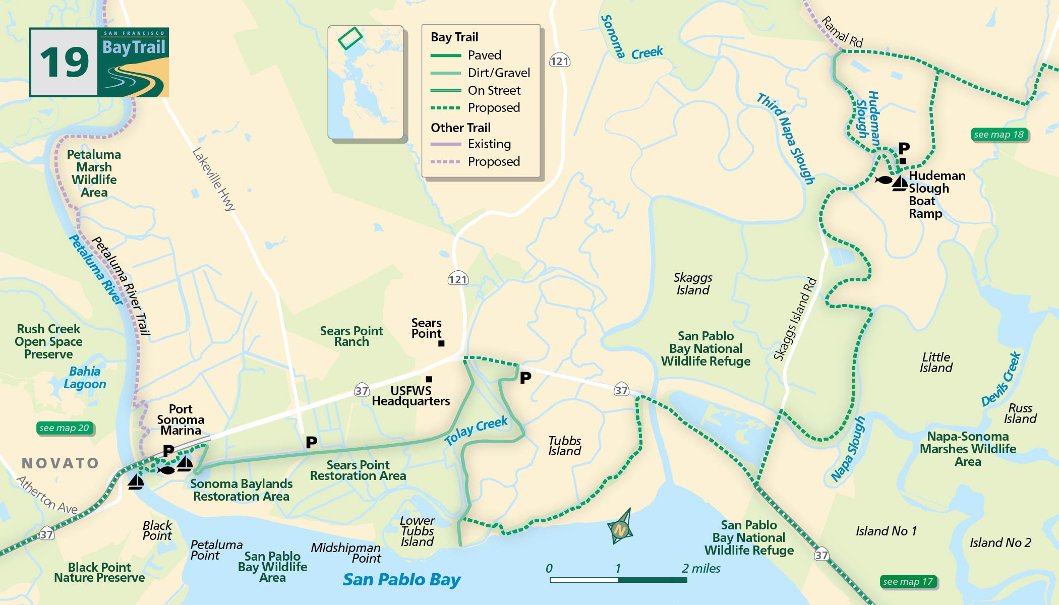 Bay Trail map 19
