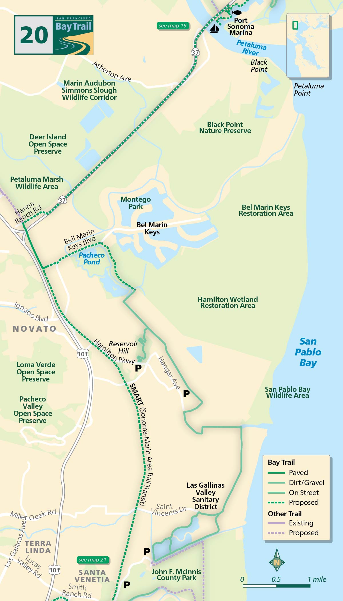 Bay Trail map 20