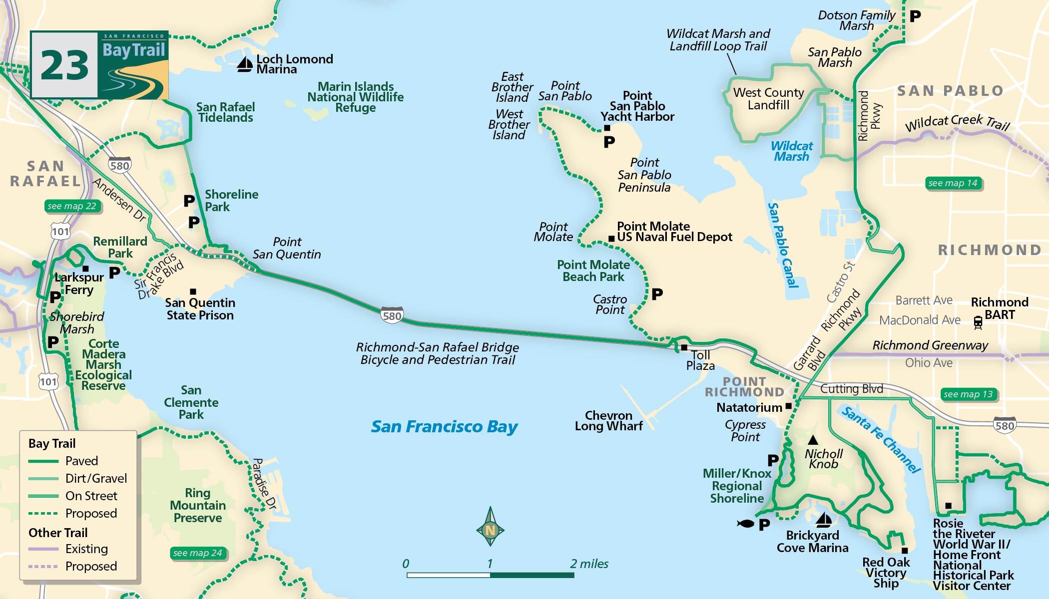 Bay Trail map 23