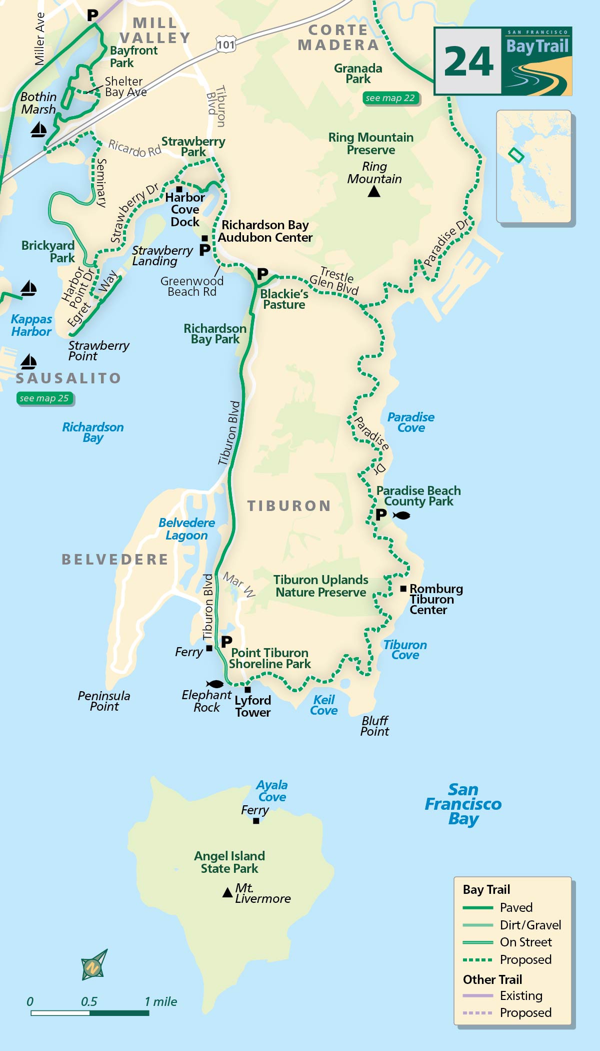 Bay Trail map 24