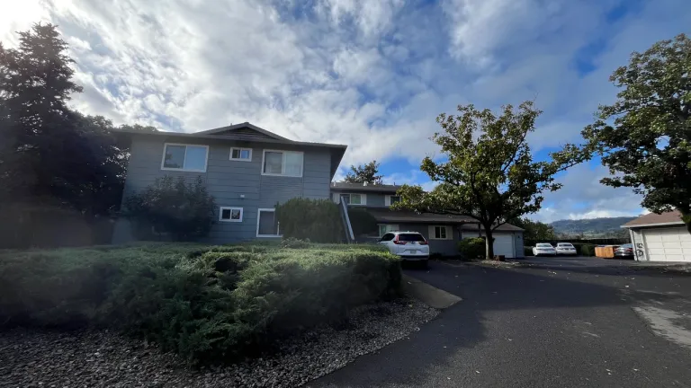 View of the Monte Vista apartments in St. Helena