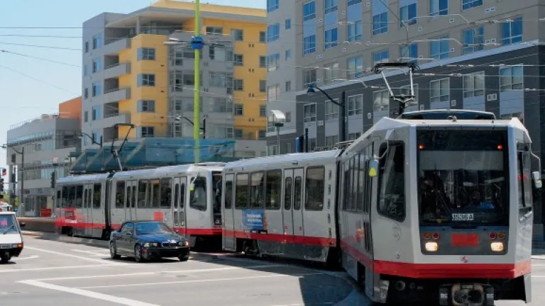 Electric line train