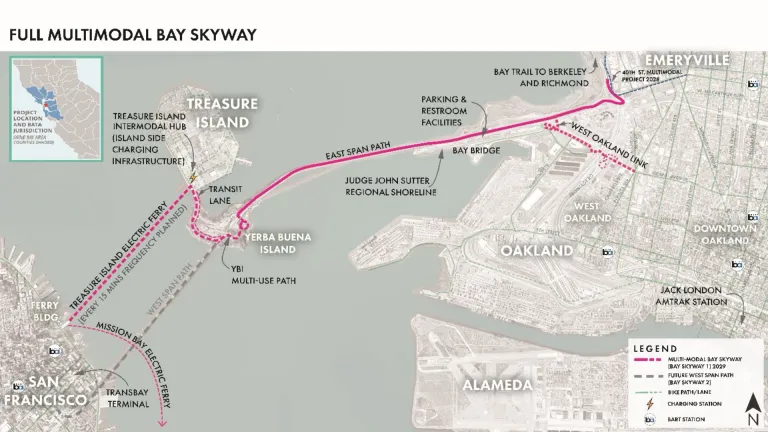 Bay Skyway map.