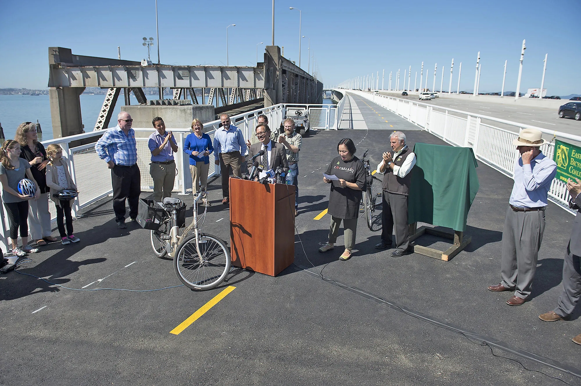 San Francisco-Oakland Bay Bridge bicycle/pedestrian path