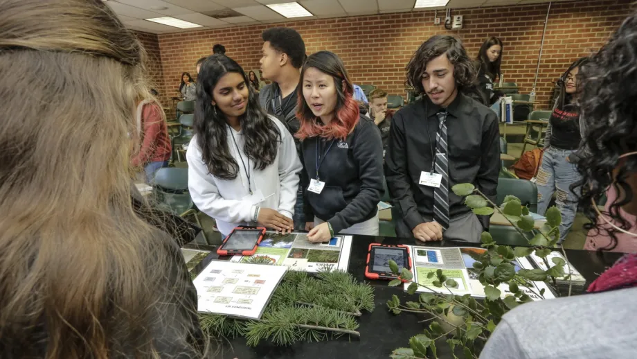 students at the 2018 YES Conference