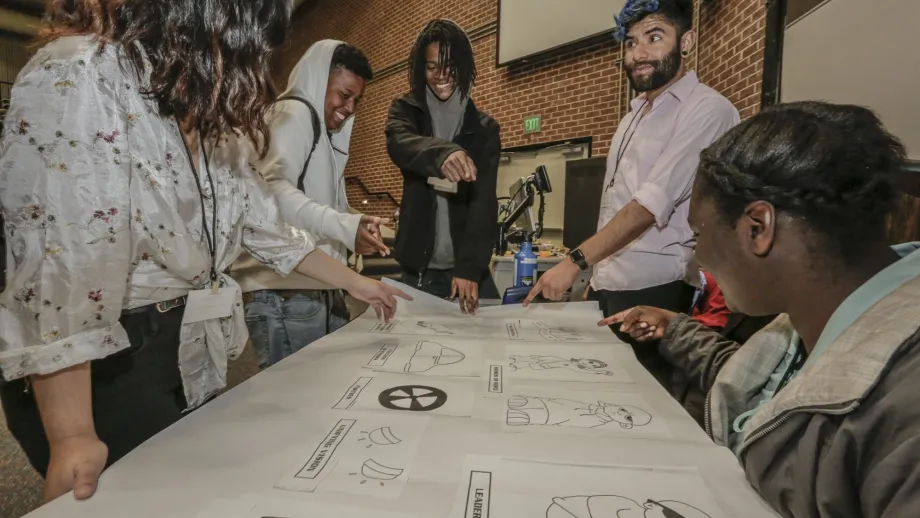 students at the 2018 YES Conference