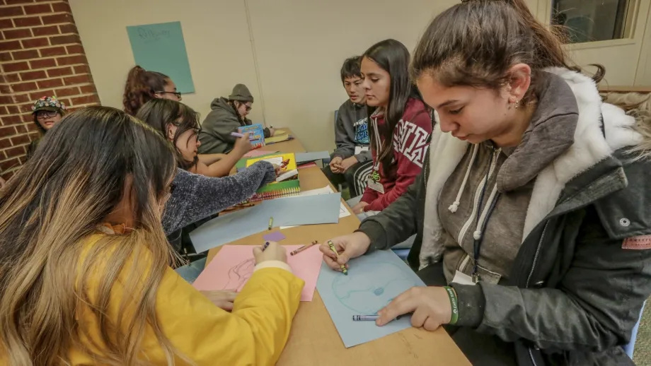 students at the 2018 YES Conference