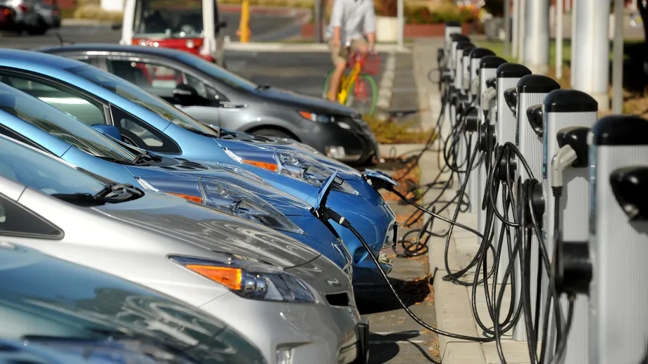 Electric car chargers.
